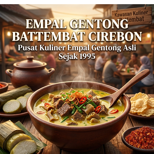 Empal Gentong Battembat Cirebon: Pusat Kuliner Empal Gentong Asli Sejak 1995