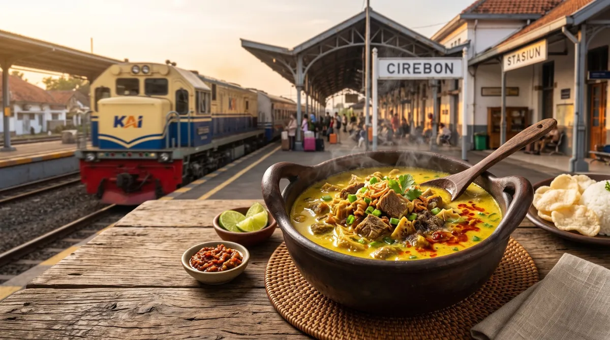 Turun Kereta? Ini 5 Tempat Makan Dekat Stasiun Cirebon (Kejaksan & Prujakan)