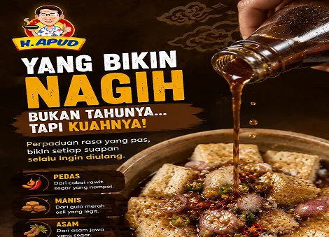 Tahu Gejrot Haji Apud: Camilan Khas Cirebon yang Paling Nagih