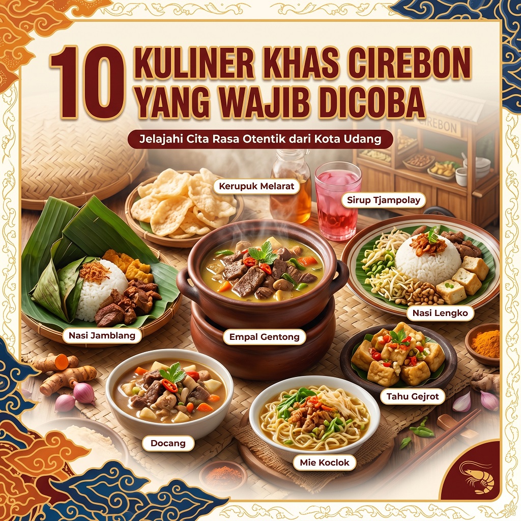 10 Kuliner Khas Cirebon yang Wajib Dicoba: Panduan Wisata Kuliner Terlengkap