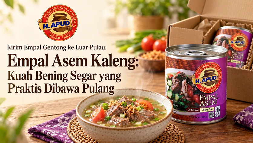 Empal Asem Kaleng: Kuah Bening Segar yang Praktis Dibawa Pulang