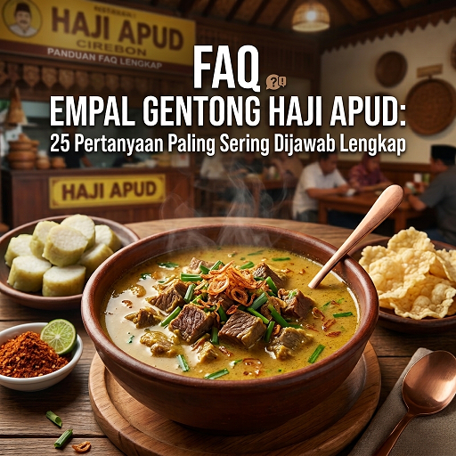 FAQ Empal Gentong Haji Apud: 25 Pertanyaan Paling Sering Dijawab Lengkap
