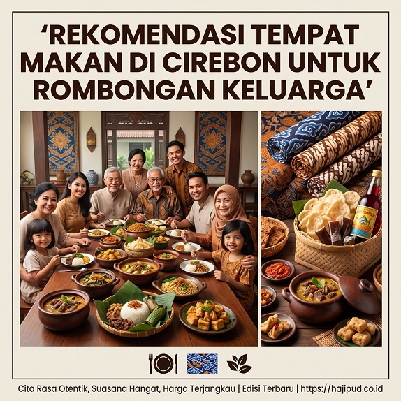Rekomendasi Tempat Makan di Cirebon untuk Rombongan Keluarga